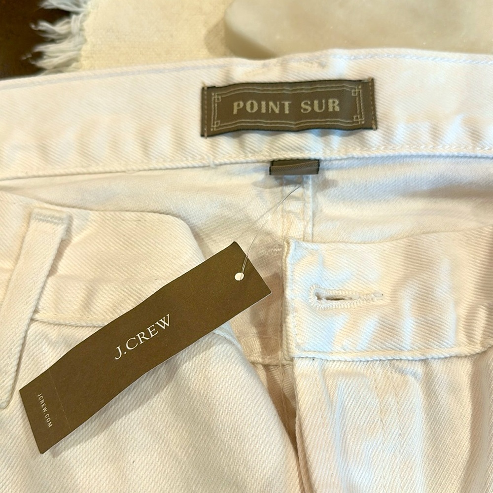 J. Crew Straight Leg Jeans in White - Picture 2 of 4